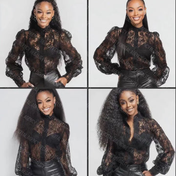 Luxury Ponytail Hair Model Stock Photos & Videos: AI Beauty Reels (Digital Download)